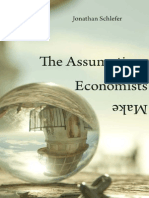 Schlefer 2012 Assumptions Economists Make