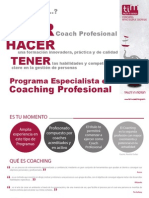 Programa Especialista en Coaching Profesional