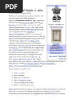 Download Fundamental Rights in India by shaleenmk SN19420304 doc pdf
