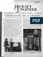 ™ Aircraft - Engineer: Wooden Blades For V.P. Airscrews