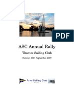 ASC Annual Rally: Thames Sailing Club