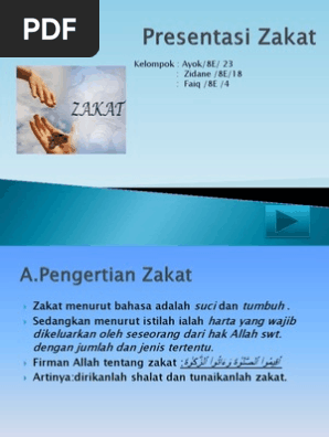 Presentasi Zakat Pptx