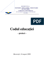 codul educatiei proiect