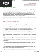 FLUENT 6.3 User's Guide - 25.1.1 Pressure-Based Solver