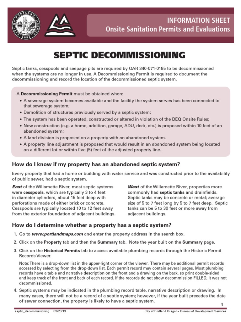 Septic PDF Septic Tank Sanitary Sewer