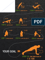 Convict Conditioning Progression Info Graphic Booklet