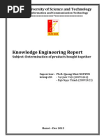 Knowledge Engineering Report: Apriori Algorithm