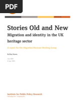 Download Stories Old and New Migration and identity in the UK heritage sector by IPPR SN19424687 doc pdf