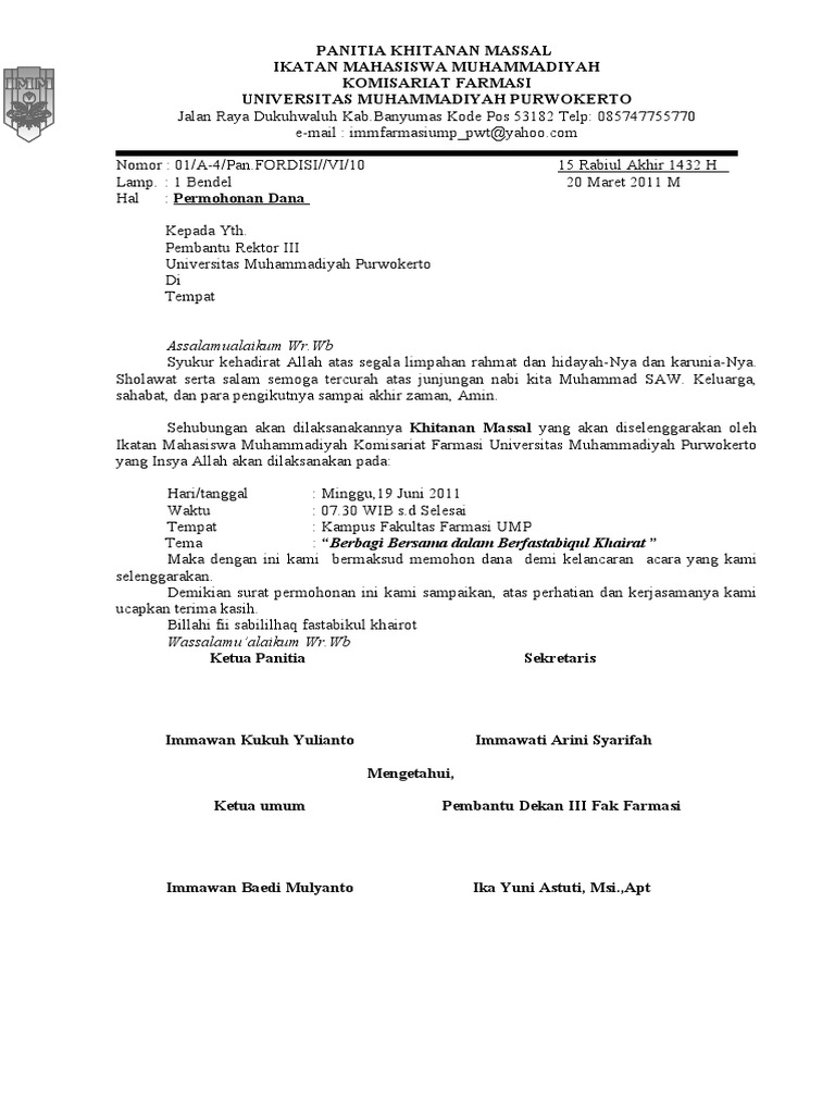 Proposal Khitanan Massal