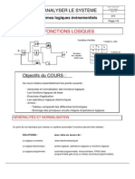 Cours Sur Les Fonctions Logiques(1)