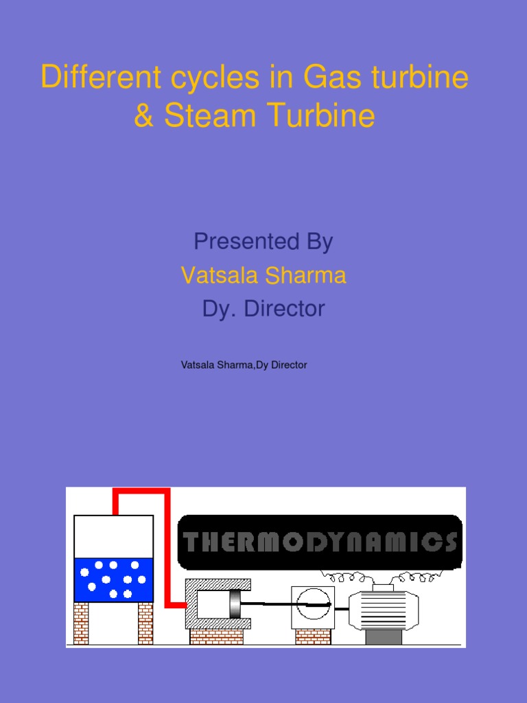 Different Cycles In Gas Turbine Steam Turbine Pdf Scientific