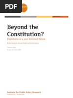 Download Beyond the Constitution Englishness in a post-devolved Britain by IPPR SN19425373 doc pdf