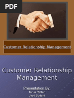 Download Customer Relationship Management by gupta_akash88 SN19425945 doc pdf