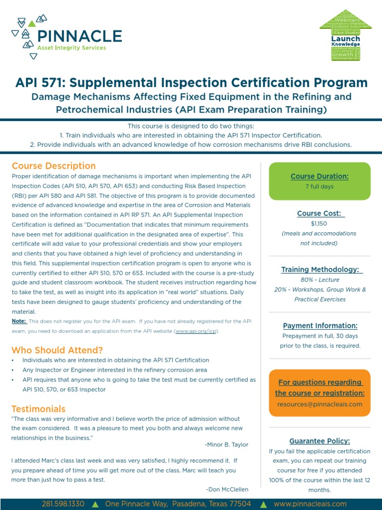 API-571 Exam Fragen