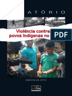 Cimi Violencia Contra Indigena 2012