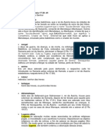 Estudo bíblico sobre deuses adorados em Samaria