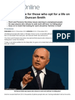 No Hiding Place for Those Who Opt for a Life on Benefits, Says Duncan Smith _ Mail Online