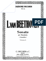 Beethoven - Sonate Per Pianoforte - Alfredo Casella Vol. 2