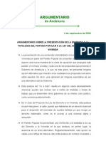 2009-09-04 Ley Del Derecho A La Vivienda