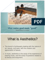 Aesthetics in Music: An Introduction