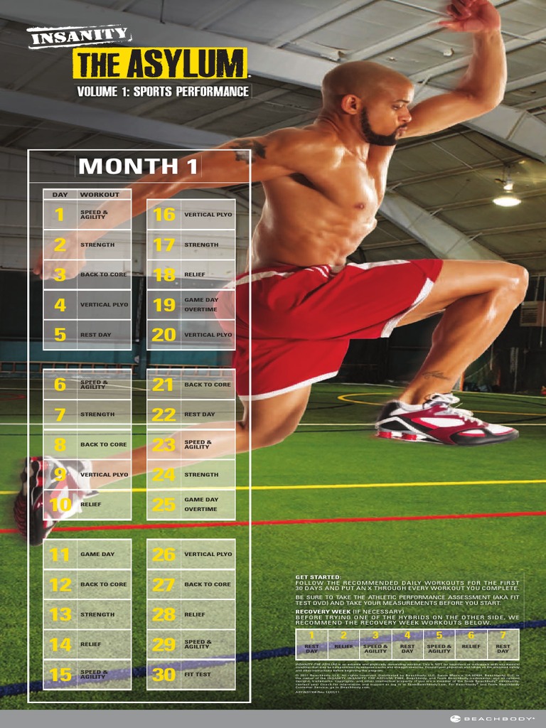 Month 1: 1: Sports Performance | PDF | Sports | Physical Exercise