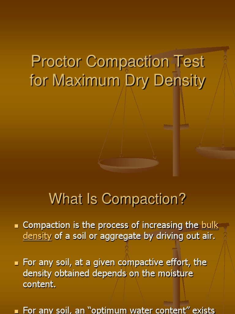 compaction factor Materials Soil