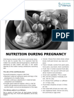 Nutrition During Pregnancy