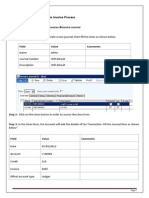 Fin.2.3.1. Accounts Payable Invoice Process: Name Apinv Journal Number Will Default Description Will Default