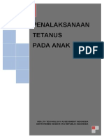 Penatalaksanaan Tetanus Pada Anak