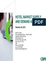 02.04.2010 Hotel Market Supply and Demand Analysis CB Richard Ellis