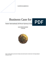 BUSINESS CASE For EAI - Baxter International, GE Power System, & Corporate Express