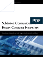 Subliminal Communication in Human-Computer Interaction