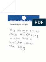 final feedback cards_animal control_open house 2