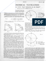 Astronomical Navigation: Part II: Some Further Simple Explanations For The Student