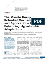 The Muscle Pump Potential Mechanisms and.99586