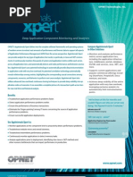 Download Application Performance Monitoring  OPNET AppInternals Xpert by OPNET Technologies Inc SN19435470 doc pdf