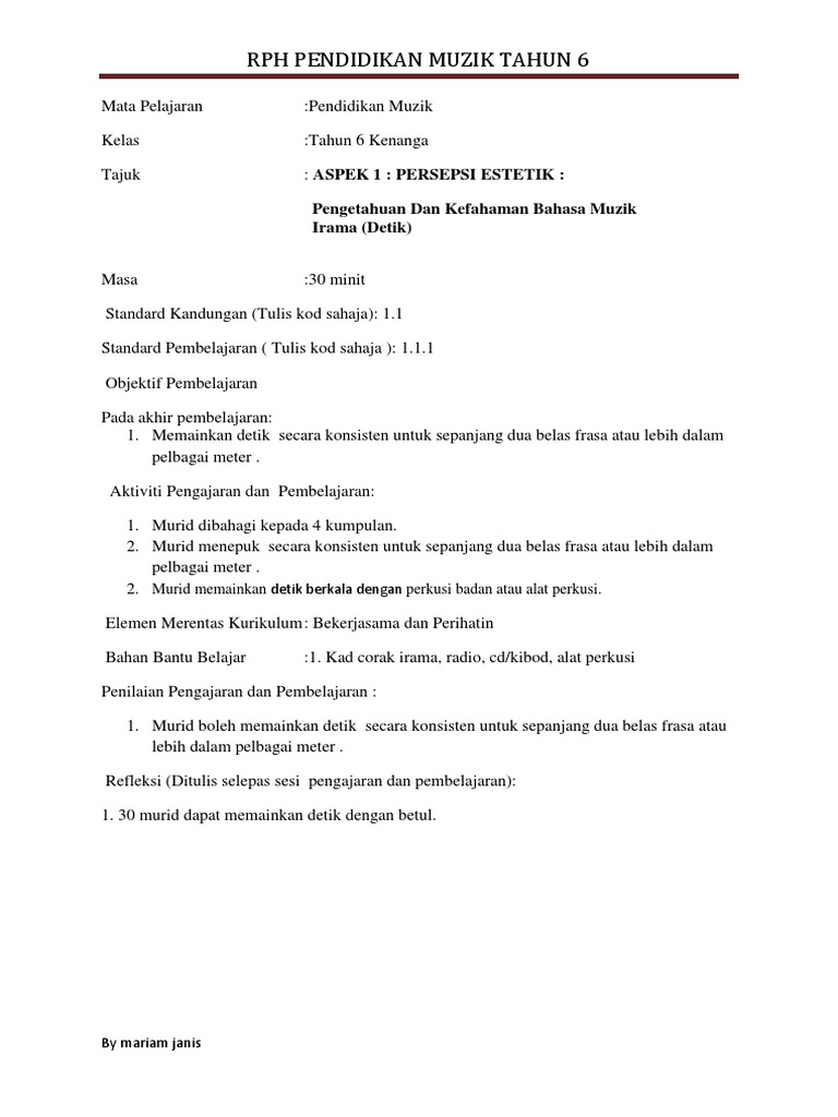 Rph Bahasa Tamil Tahun 5