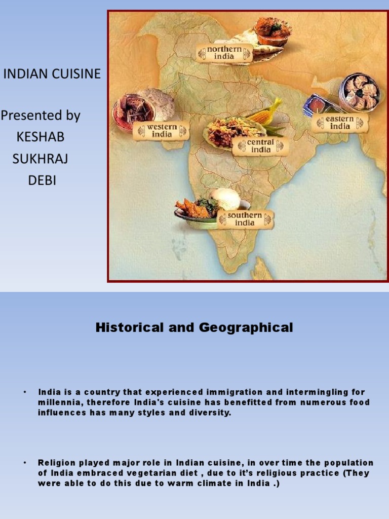 Indian Cuisine: Diversity and Influence | PDF | Indian Cuisine | Cuisine