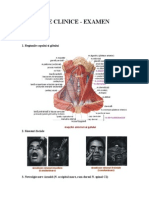 Examen Clinic - Manevre