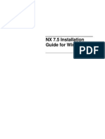 NX 7.5 Installation Guide For Windows