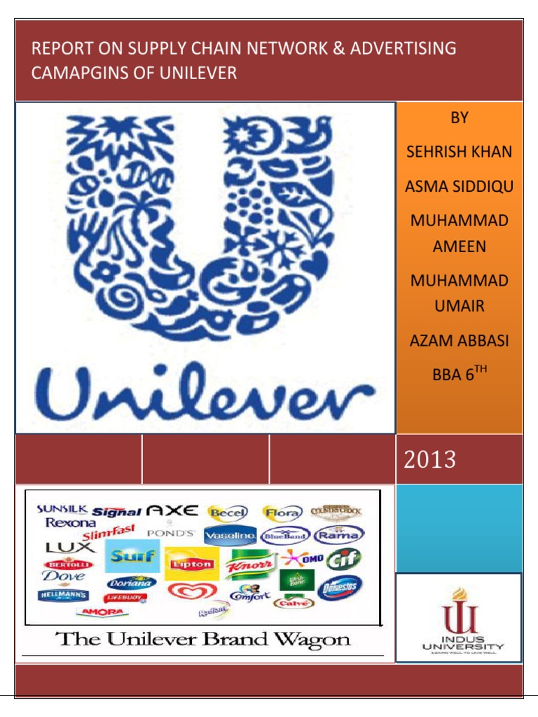 research project on unilever