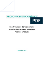 Proposta Metodologica Treinamento Introdutorio