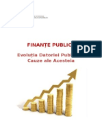 Evolutia datoriei publice in Romania