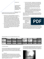 Pemeriksaan Cairan Sendi Dan Pemeriksaan Radiologi Pada Kelainan