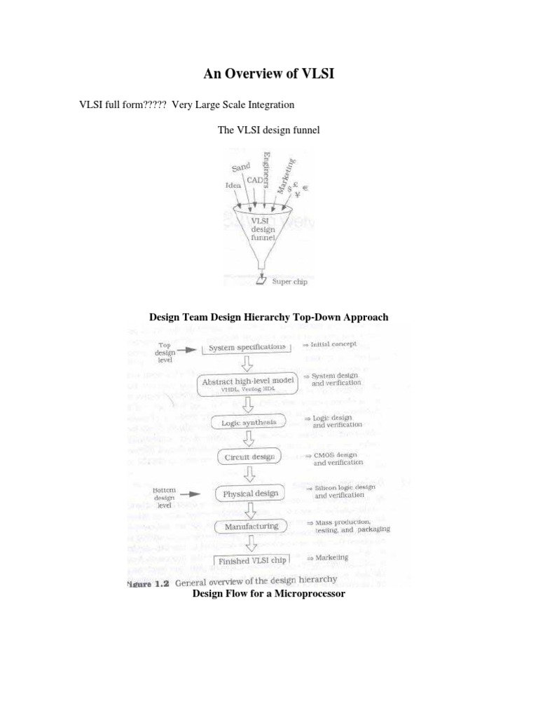 VLSI Design and Trends Overview | PDF | Computers