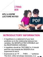 3 Constructing Hypotheses