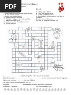 A Christmas Crossword Puzzle