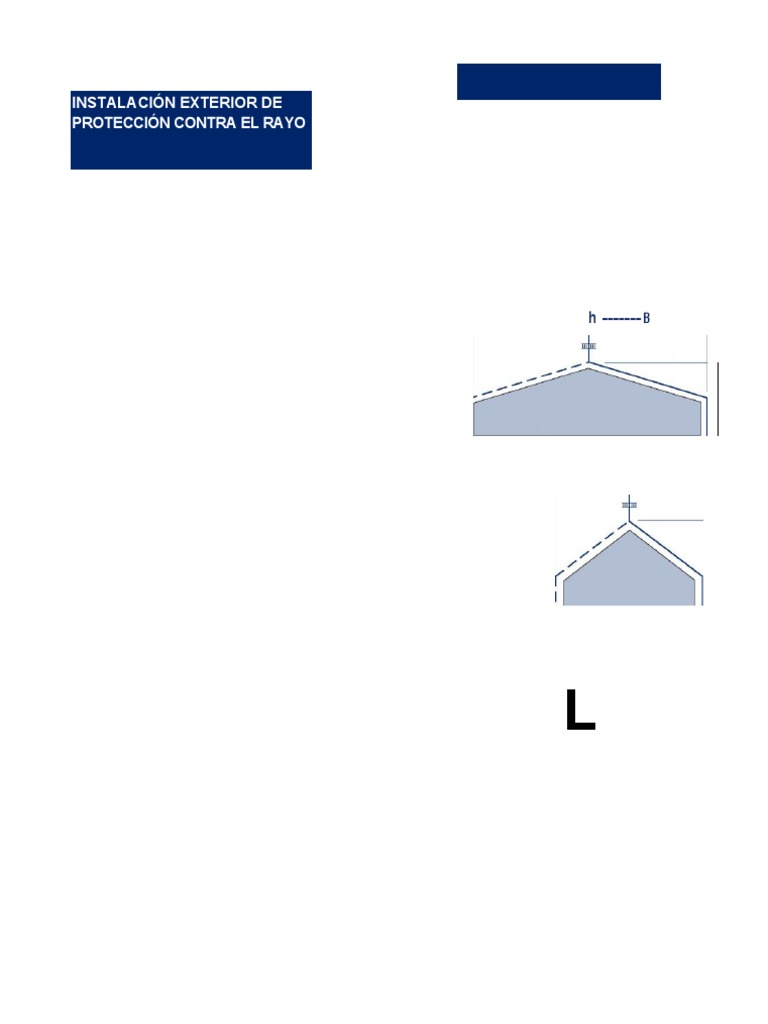 Instalacion de Pararrayos PDF | PDF | Aluminio | Electromagnetismo