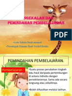 M18-Pengekalan Dan Pemindahan Pembelajaran