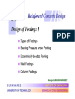 Design of Footing